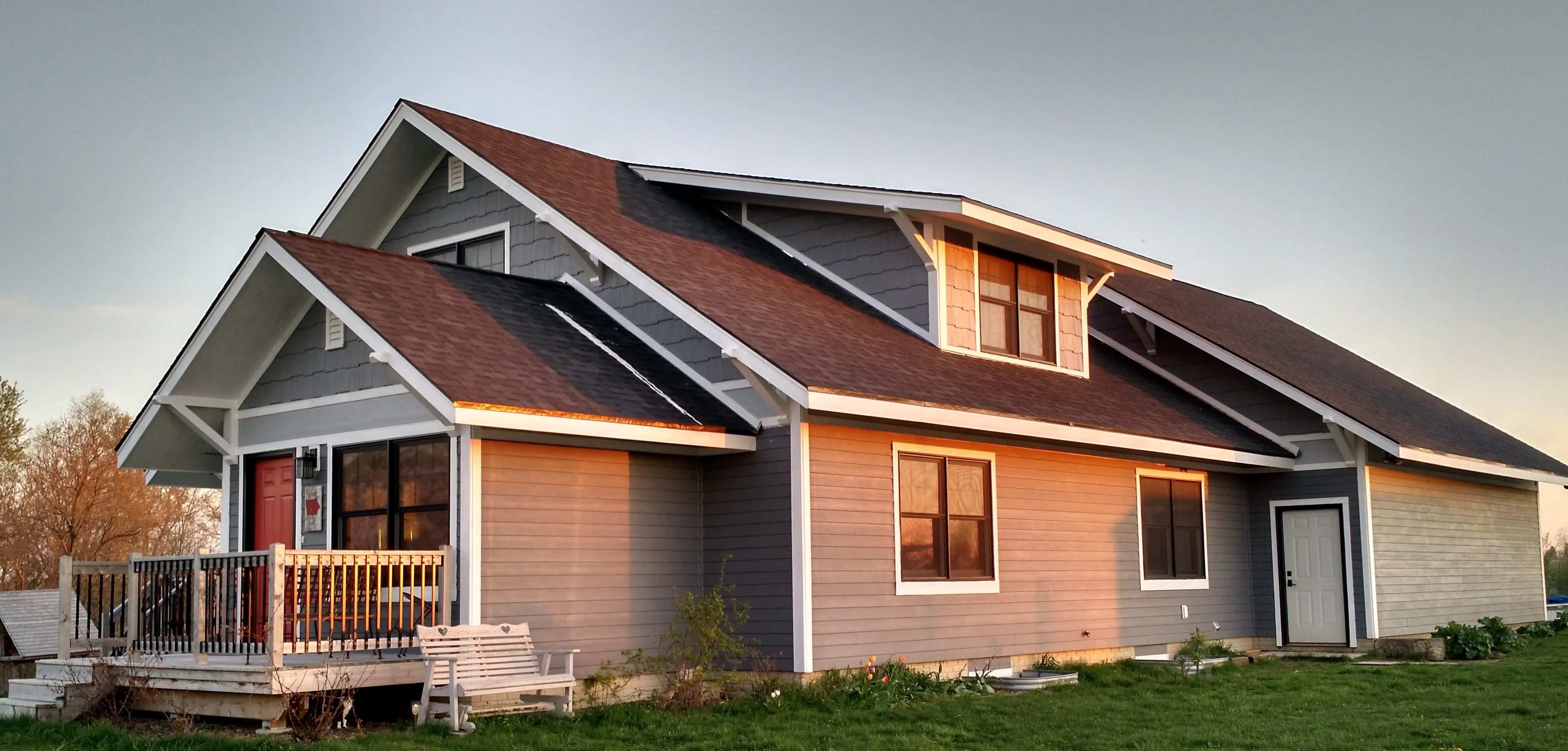 Home remodel project in Earlham, Iowa